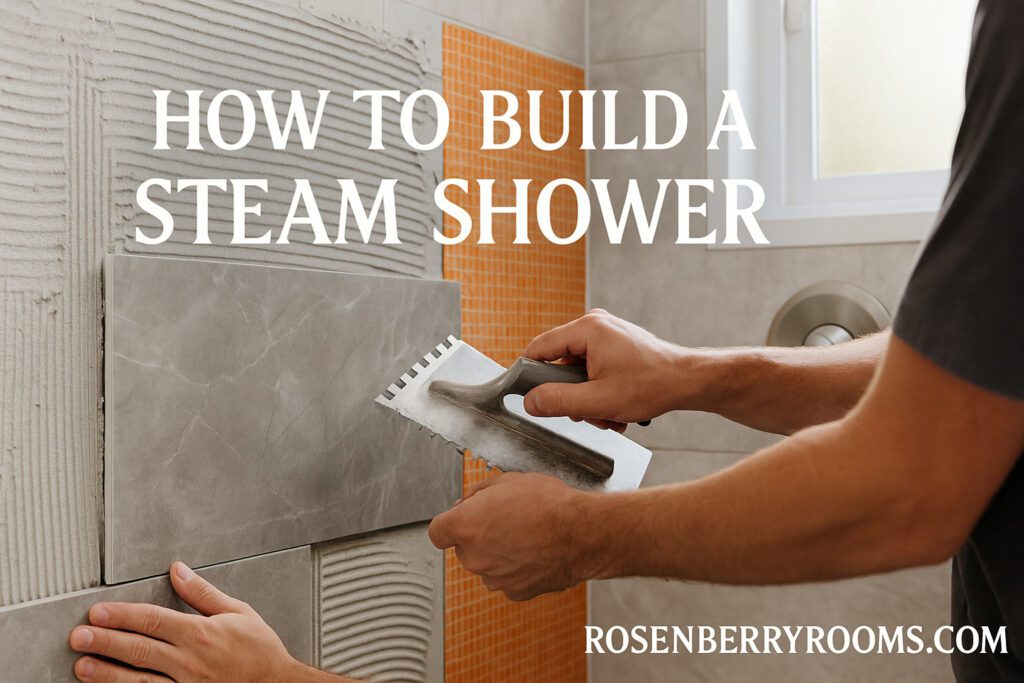 How to Build a Steam Shower