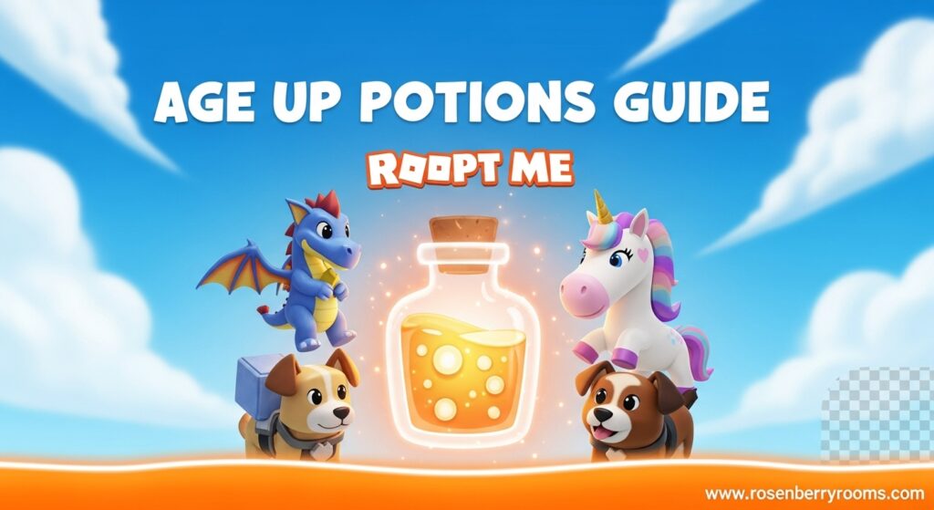 How to Get Age Up Potions in Adopt Me 
