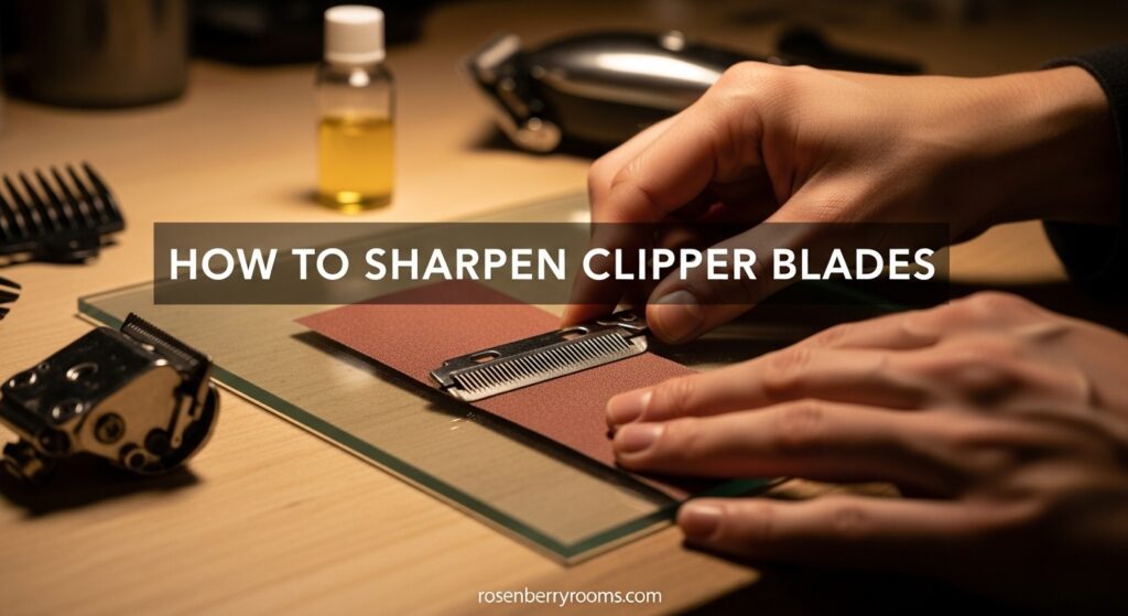 How to Sharpen Clipper Blades