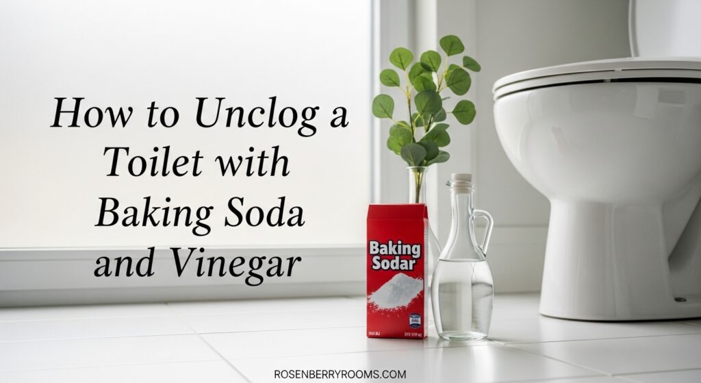 How to Unclog a Toilet with Baking Soda