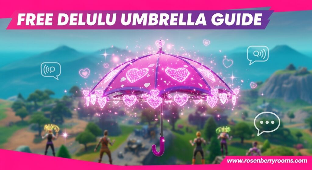 How to Win Free Delulu Umbrella in Fortnite