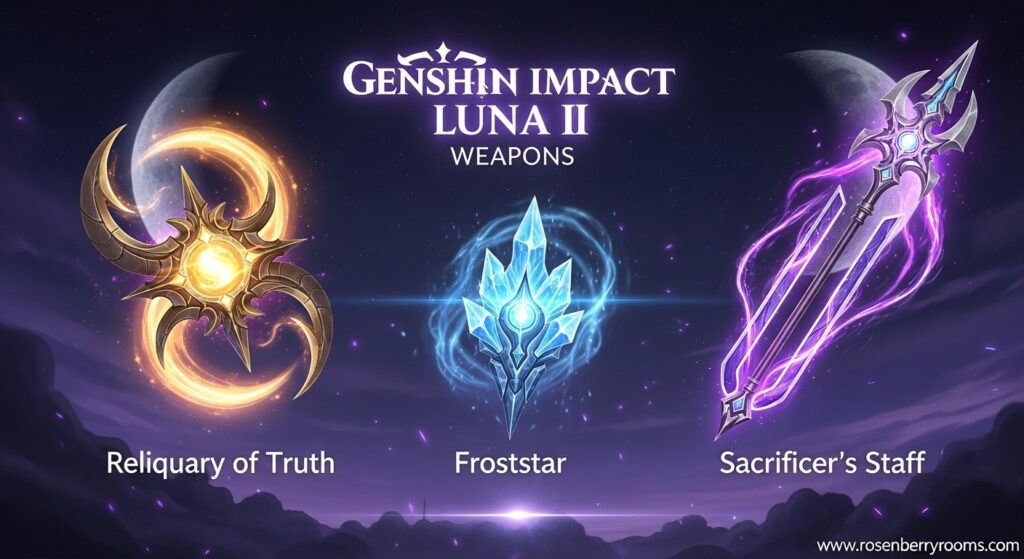 Luna II Weapons in Genshin Impact
