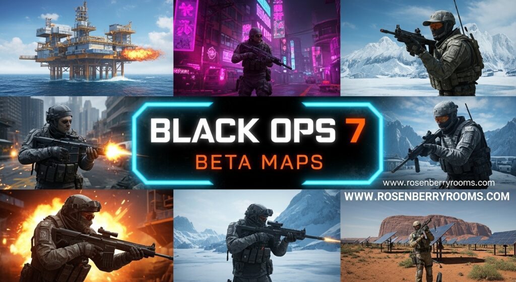 Maps in Call of Duty Black Ops 7 Beta