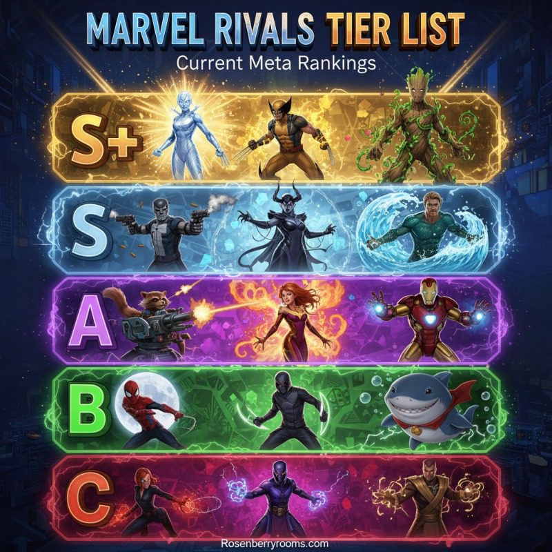 Marvel Rivals Tier List