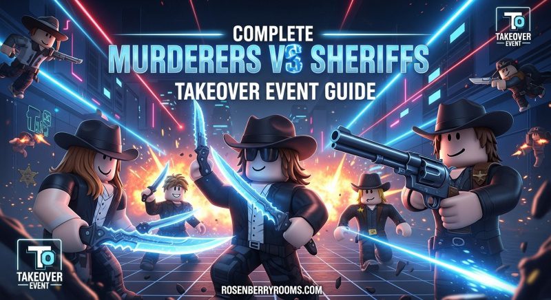 Murderers VS Sheriffs Roblox Takeover Event Guide