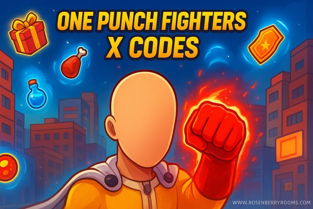 One Punch Fighters X Codes