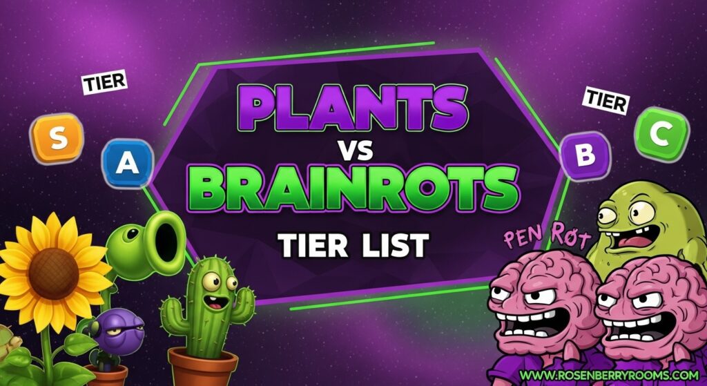 Plants vs Brainrots Tier List