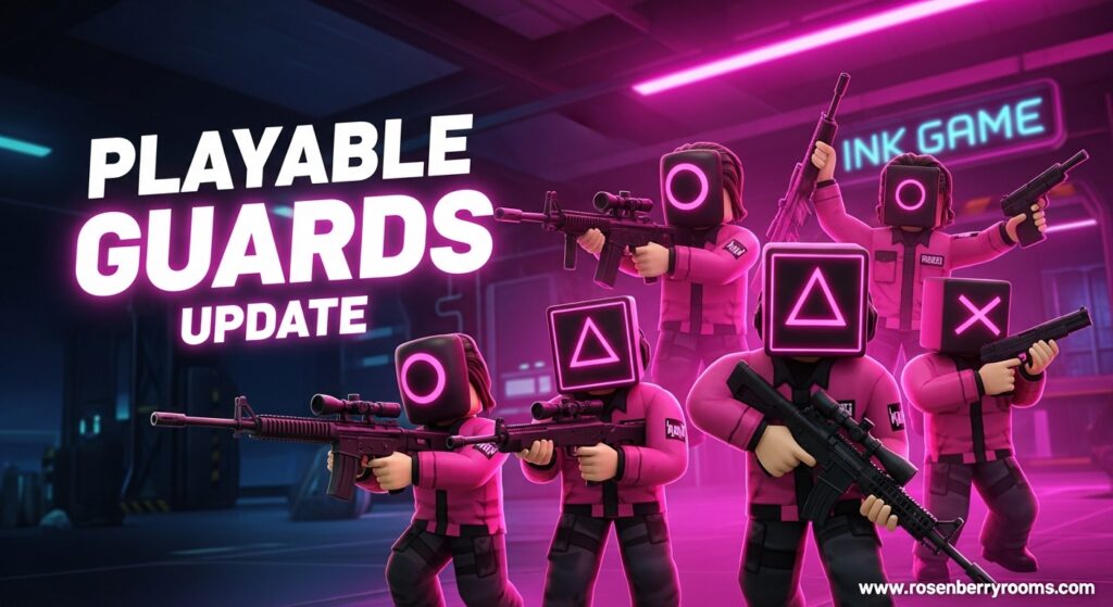 Playable Guards in Ink Game 
