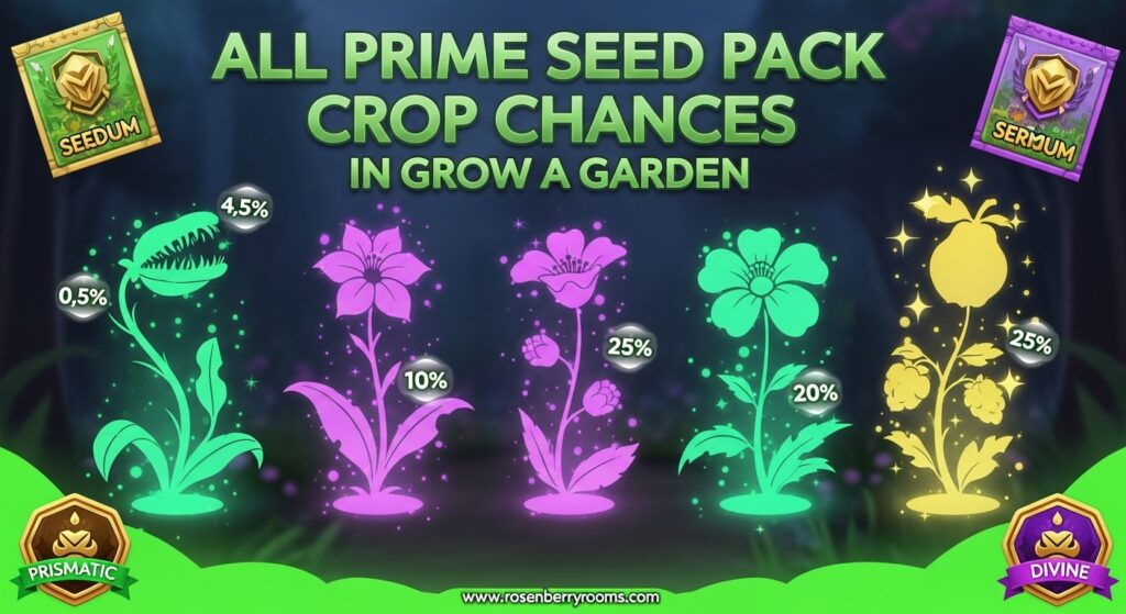 Prime Seed Pack Crop Chances