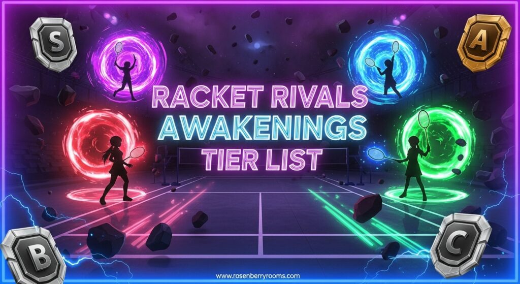 Racket Rivals Awakenings Tier List 