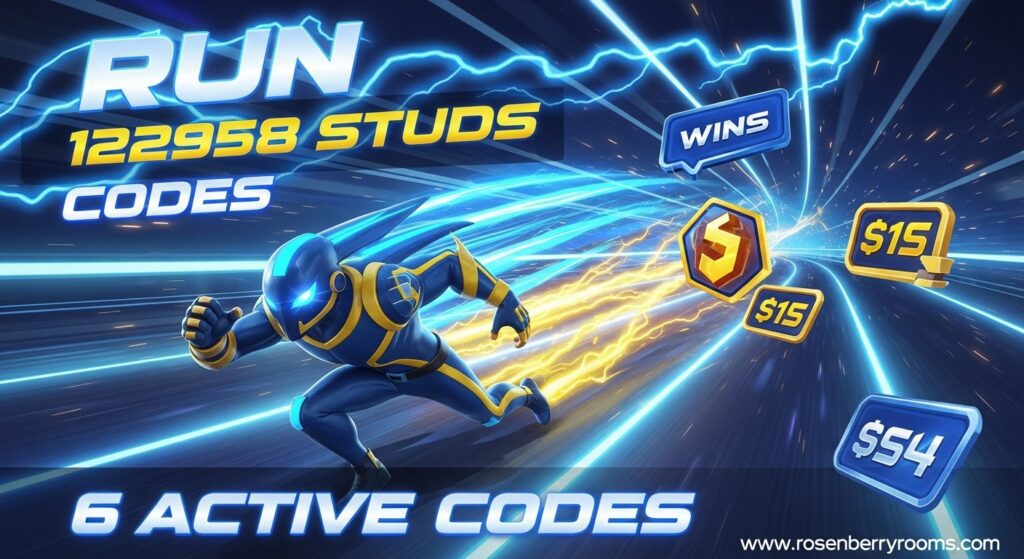 Run 122958 Studs for a Speedster Codes