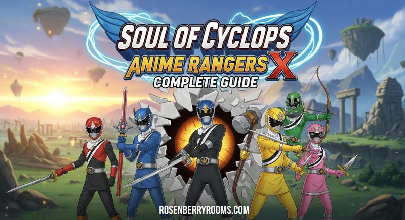 Soul of Cyclops Anime Rangers X Complete Guide