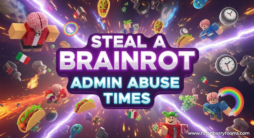 Steal a Brainrot Admin Abuse Times
