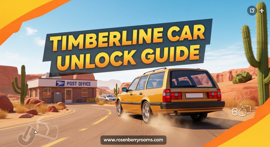 Timberline Car in A Dusty Trip 