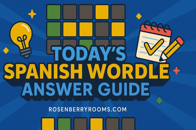 Todays Spanish Wordle Answer Strategies