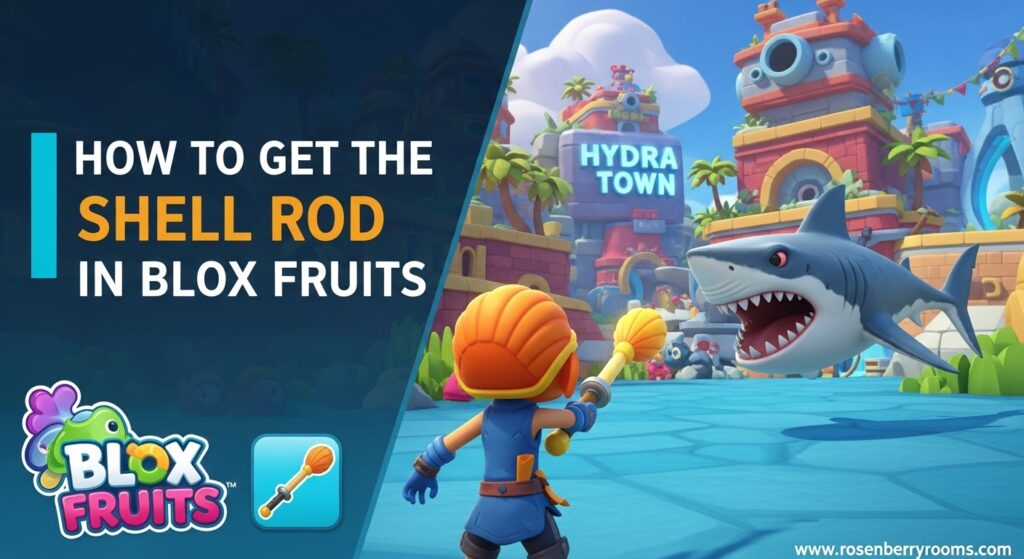 Unlock and Craft the Shell Rod