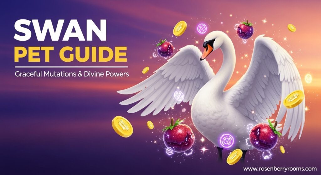 What Does The Grow A Garden Swan Pet Do