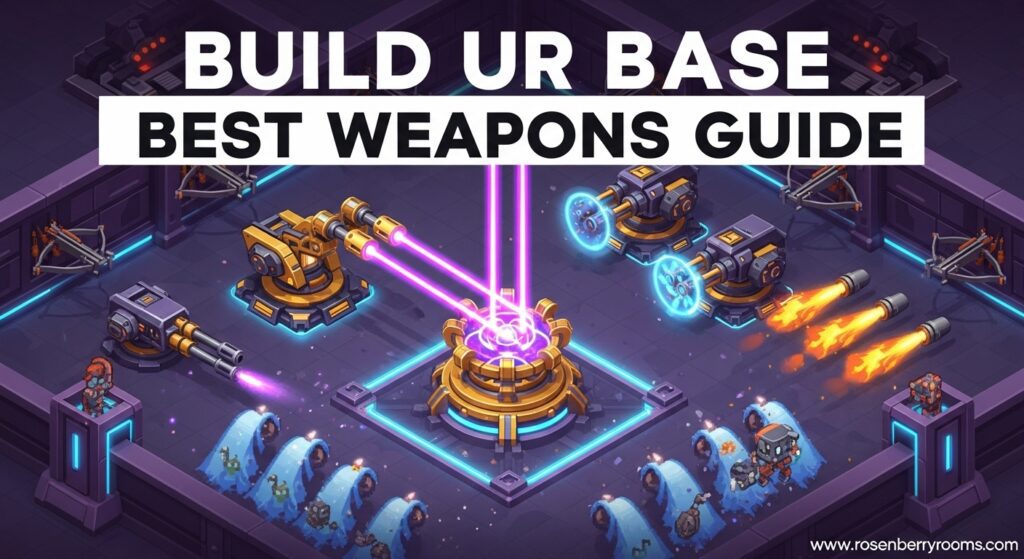best weapons in Build Ur Base 