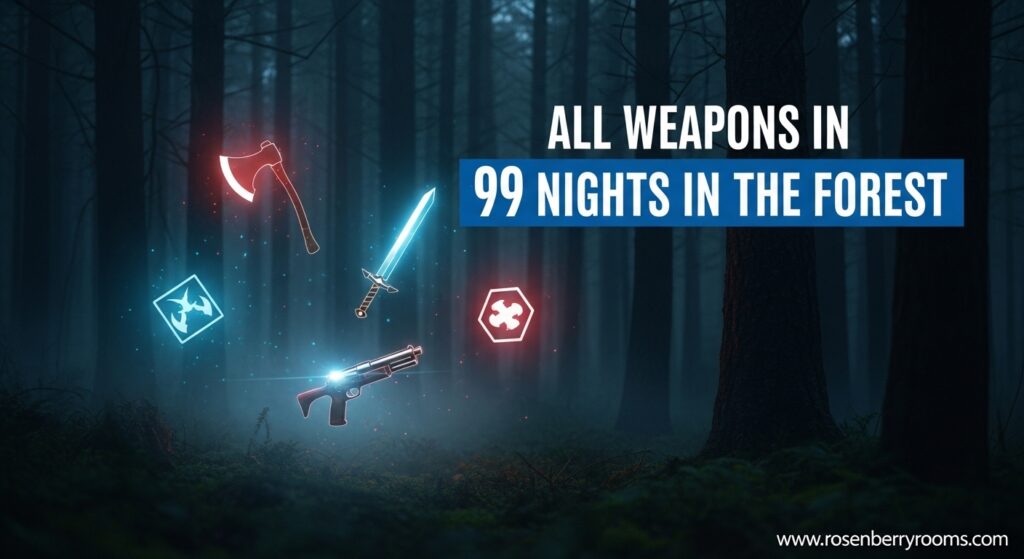 99 Nights Forest Weapons