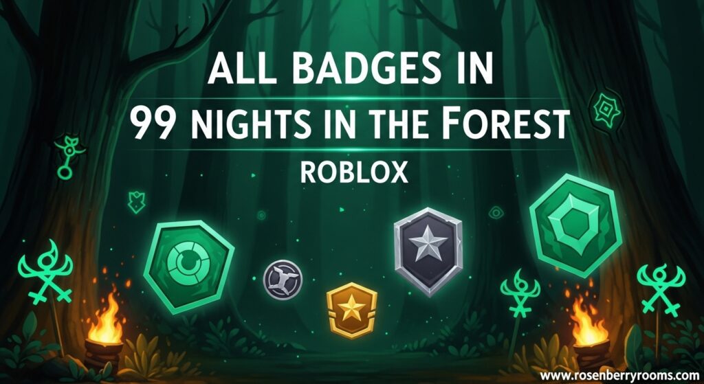 99 Nights in the Forest Badges