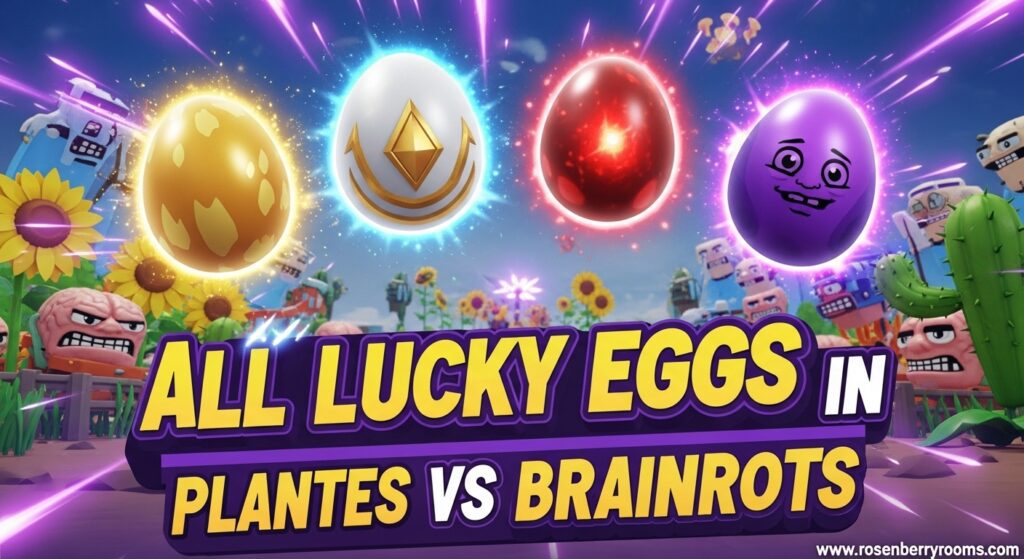 All Lucky Eggs in Plants vs Brainrots