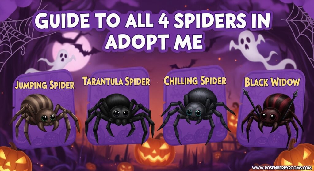 All Spiders in Adopt Me