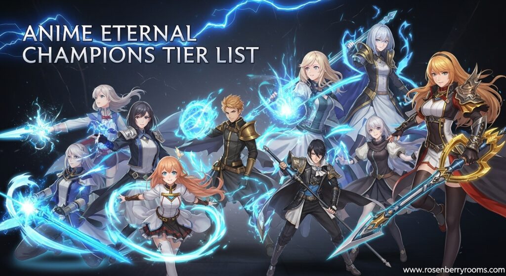 Anime Eternal Champions Tier List