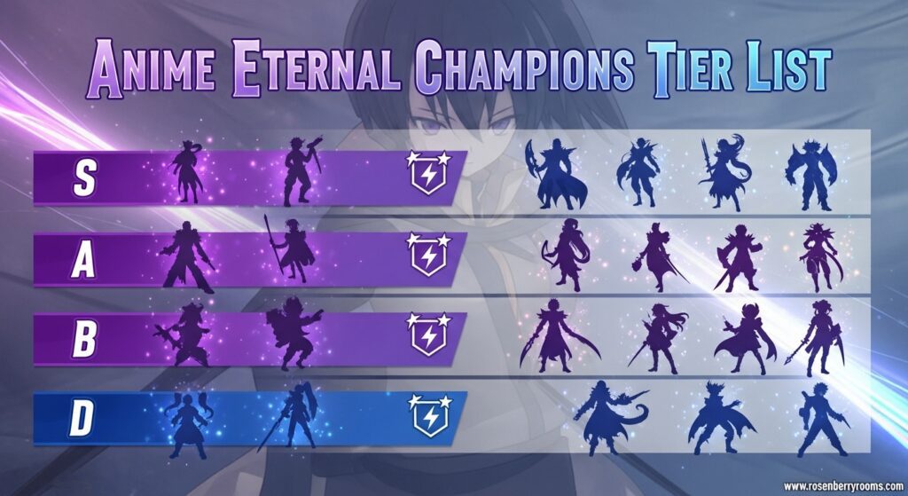 Anime Eternal Tier List