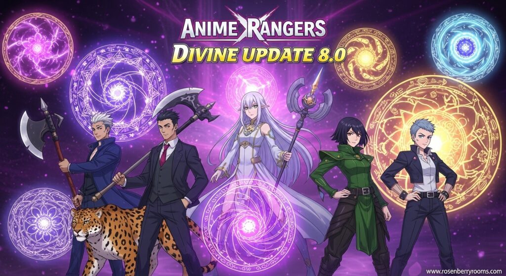 Anime Rangers X Divine Update