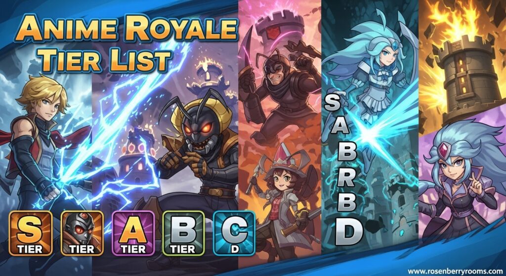 Anime Royale Tier List 