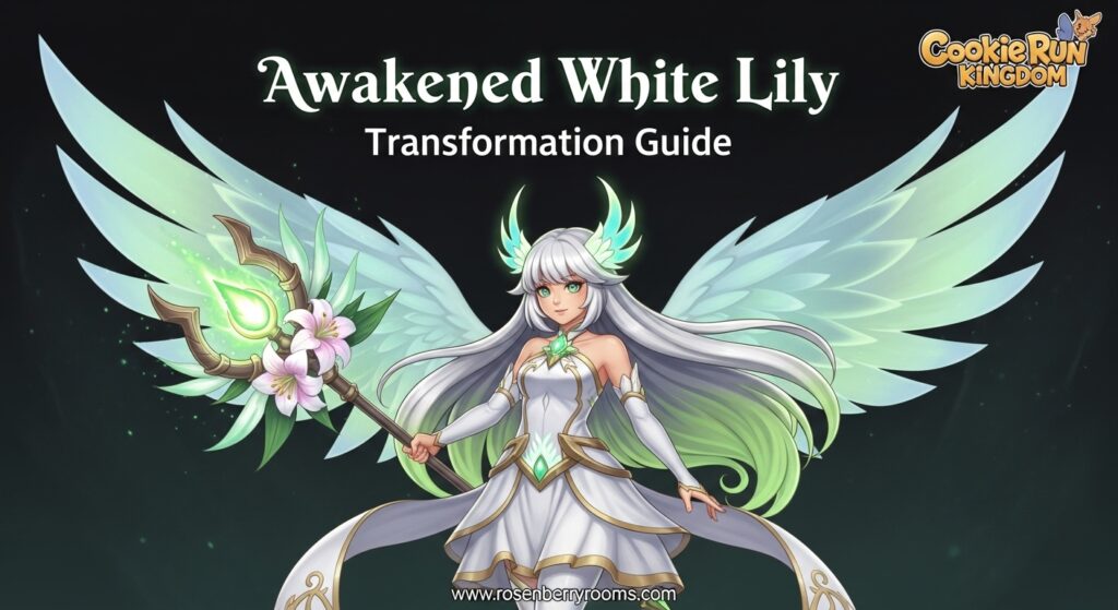 Awakened White Lily Transformation 