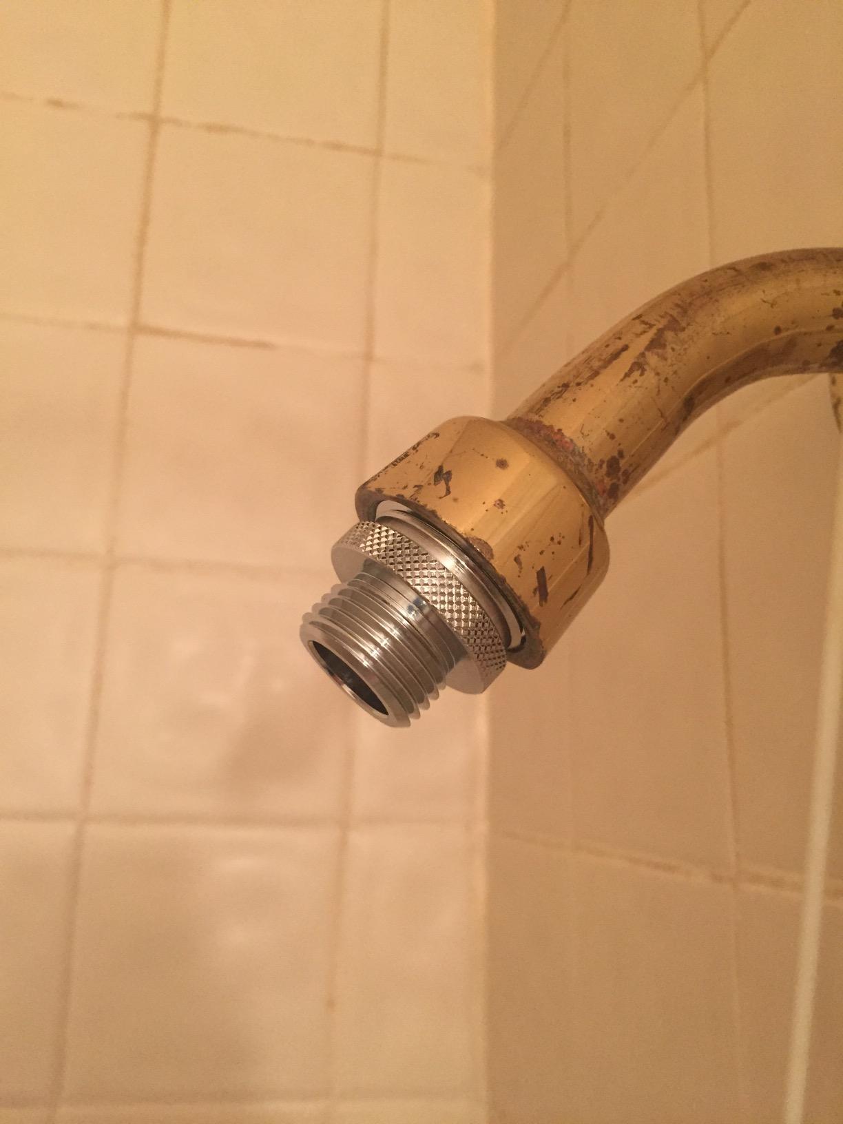 AS1C American Standard Ball Joint Shower ARM Adapter - Customer Photo 1