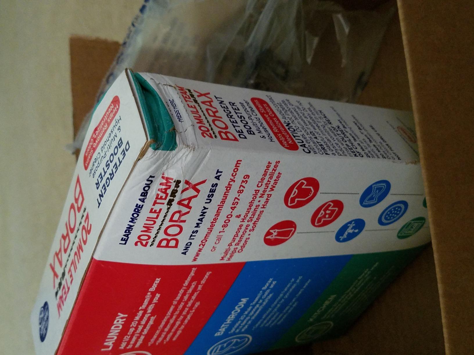 Borax 20 Mule Team Detergent Booster, 65 Oz Customer Review Borax 20 Mule Team Detergent Booster, 65 Oz - Customer Photo 2