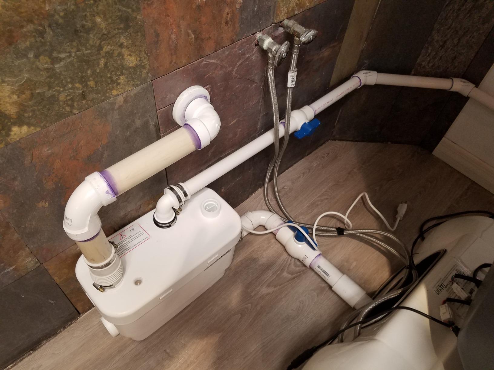SANIFLO Sanishower Drain Pump - Residential - Customer Photo 2