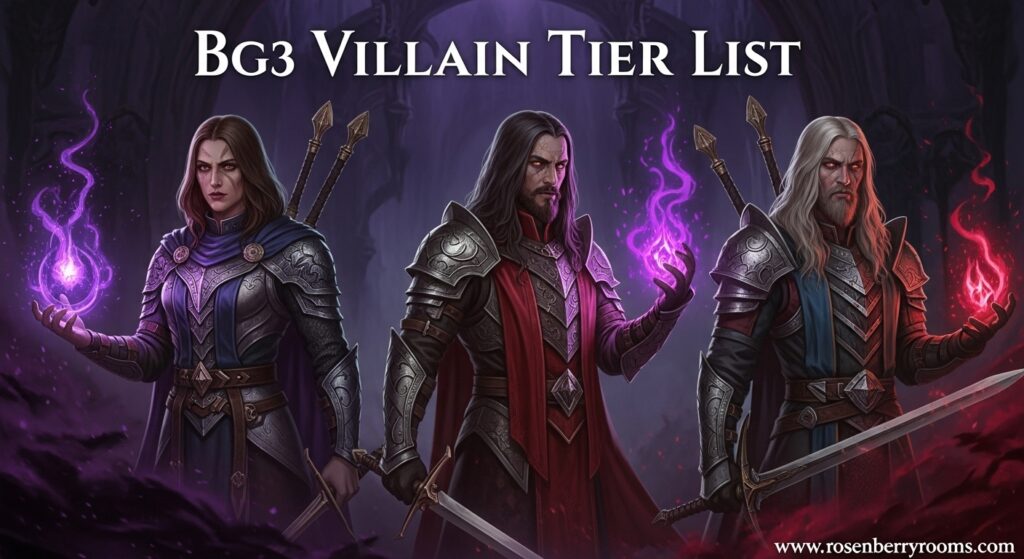 BG3 Villain Tier List