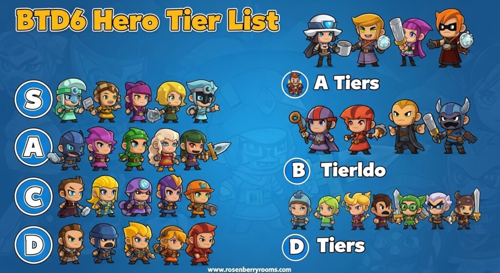 BTD6 Hero Tier List