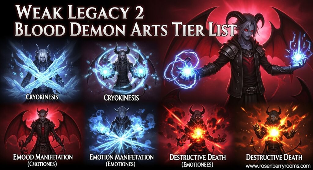 Blood Demon Arts Tier List