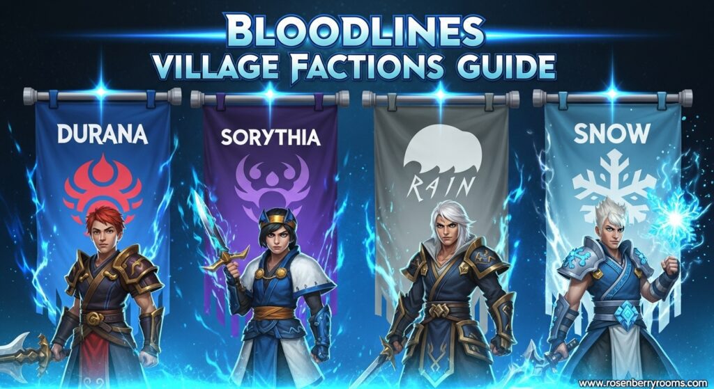 Bloodlines Village Factions