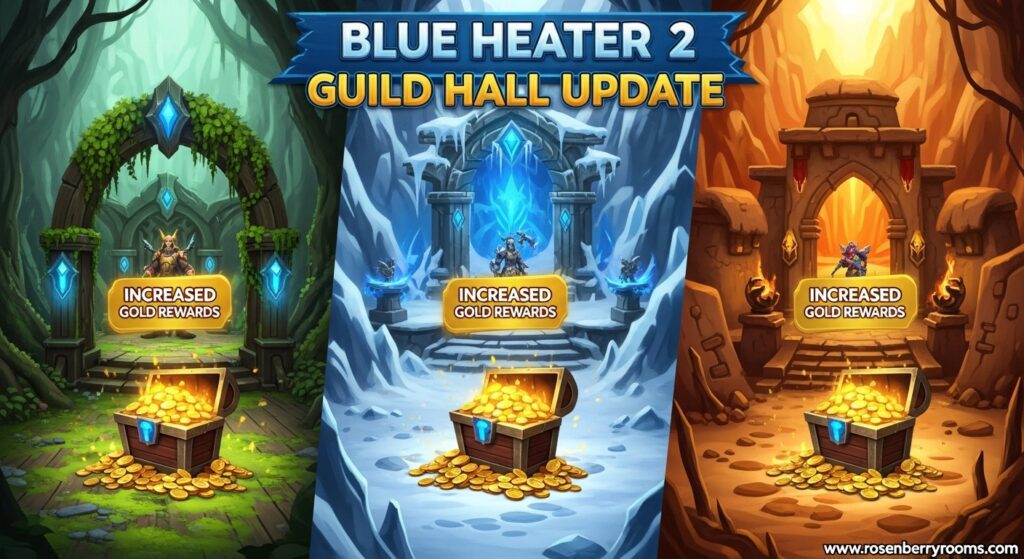 Blue Heater 2 Guild Hall Update