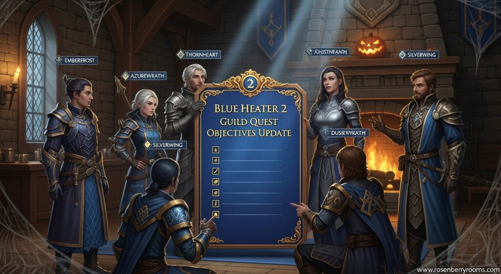Blue Heater 2 Guild Quest Objectives Update
