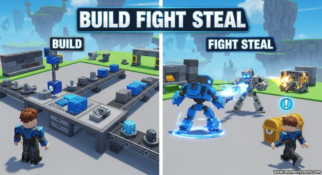 Roblox Build, Fight, Steal