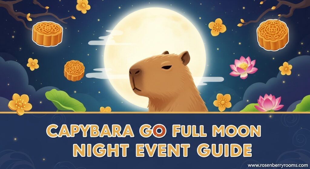 Capybara Go Full Moon Event  Guide