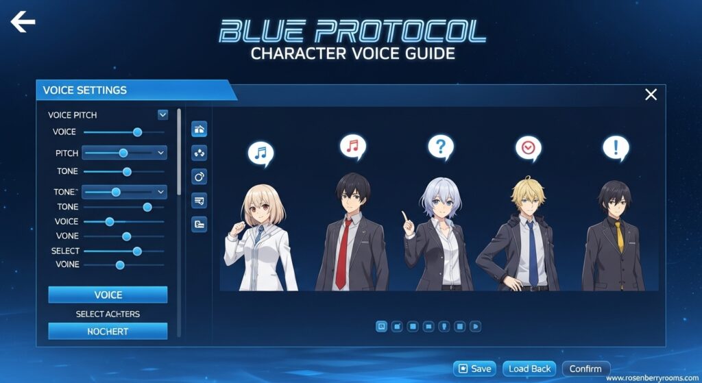 Character Voice Change