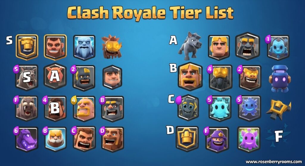 Clash Royale Tier List