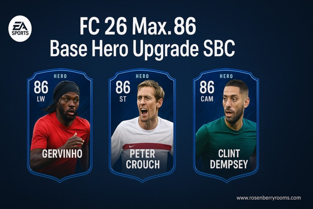 FC 26 Max. 86 Base Hero Upgrade
