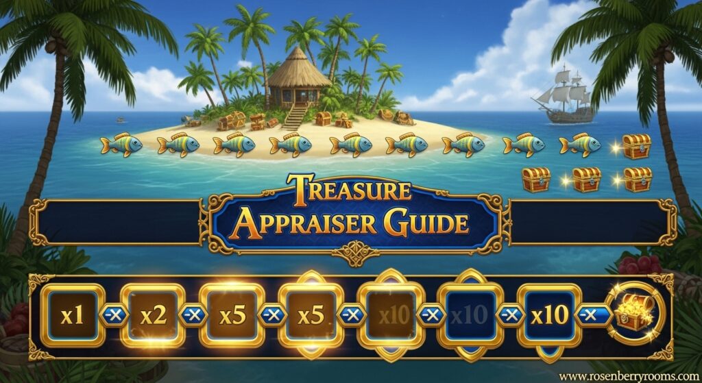 Fisch Treasure Appraiser Mini Game