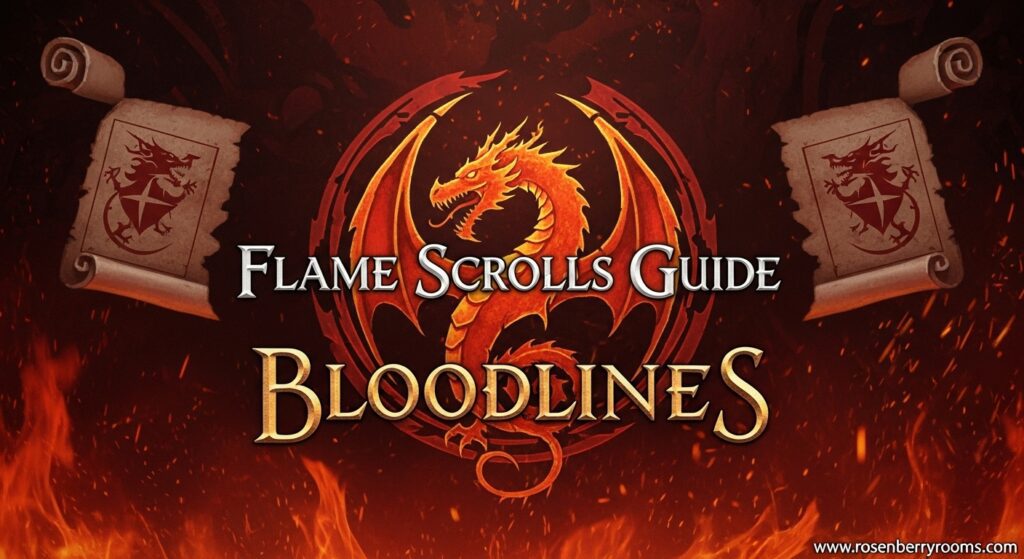 Flame Scrolls Fast in Bloodlines