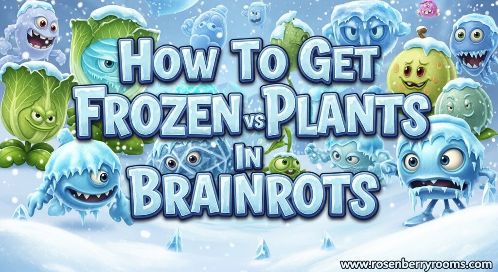 Frozen Plants in Plants vs Brainrots