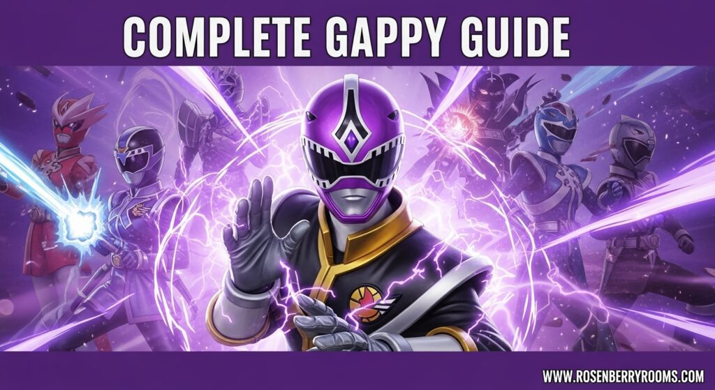 Gappy in Anime Rangers X