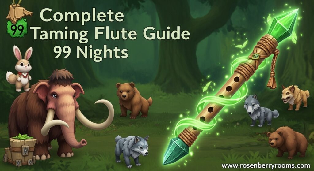 Get & Upgrade Taming Flute